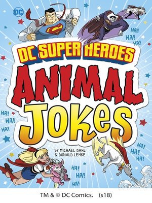 cover image of DC Super Heroes Animal Jokes